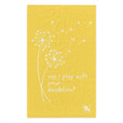 Can I Play With Your Dandelion? | Mix & Match Soft Fun-Flirty Lovers’ Towels