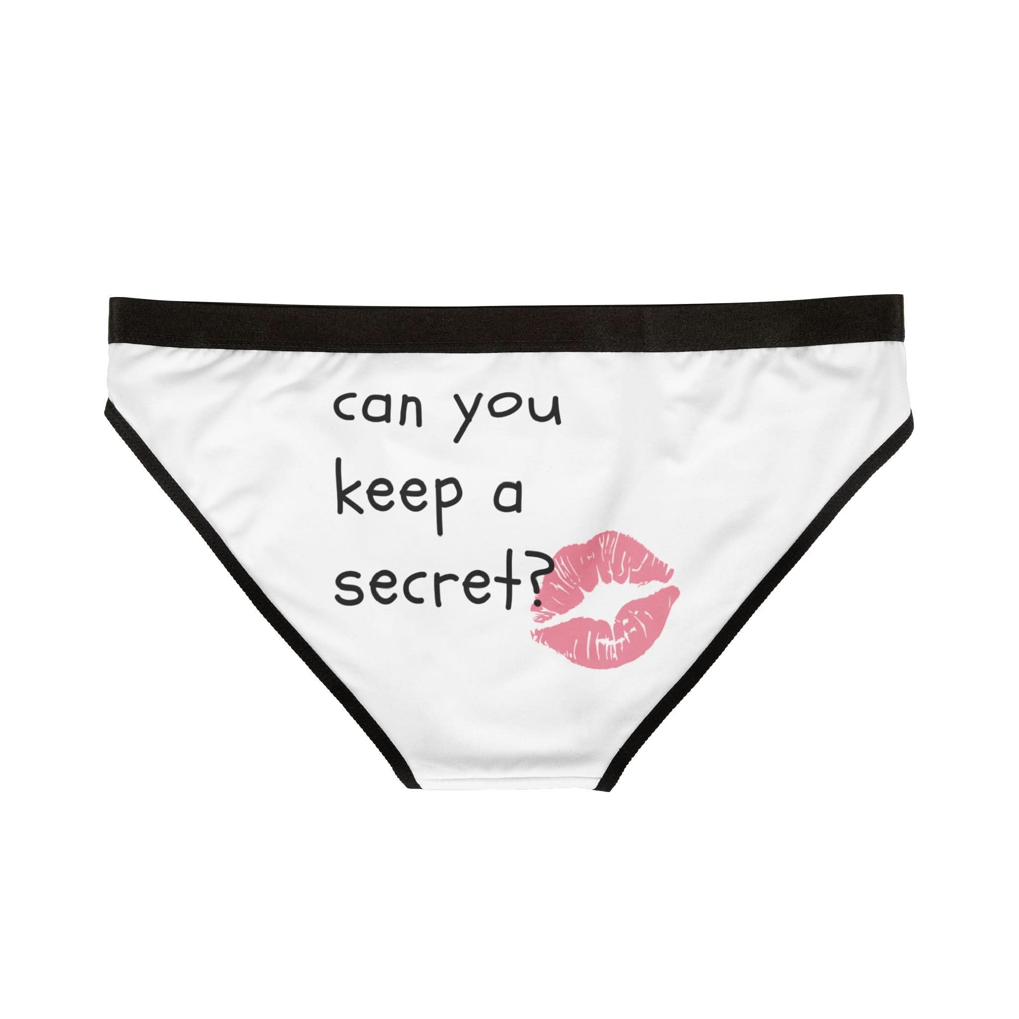 Can You Keep A Secret? | Mix & Match Women’s Fun-Flirty Lovers’ Panties