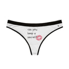 Can You Keep A Secret? | Mix & Match Women’s Fun-Flirty Lovers’ Thongs
