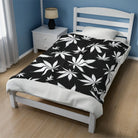 Cannabis Love Black | Mix & Match Fun-Flirty Lovers’ Blankets