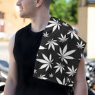 Cannabis Love Black Mix & Match Soft Sex Towels | Flirty Lovers’ Gifts