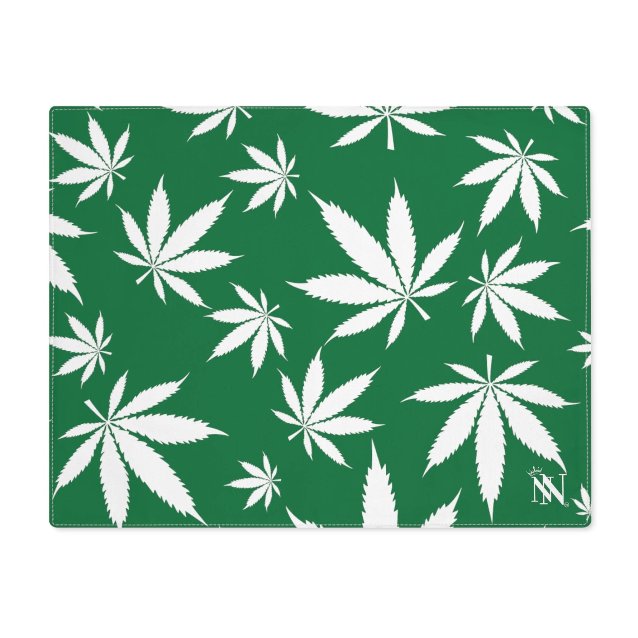 Cannabis Love Green | Mix & Match Playful Fun-Flirty Lovers’ Toy Mats