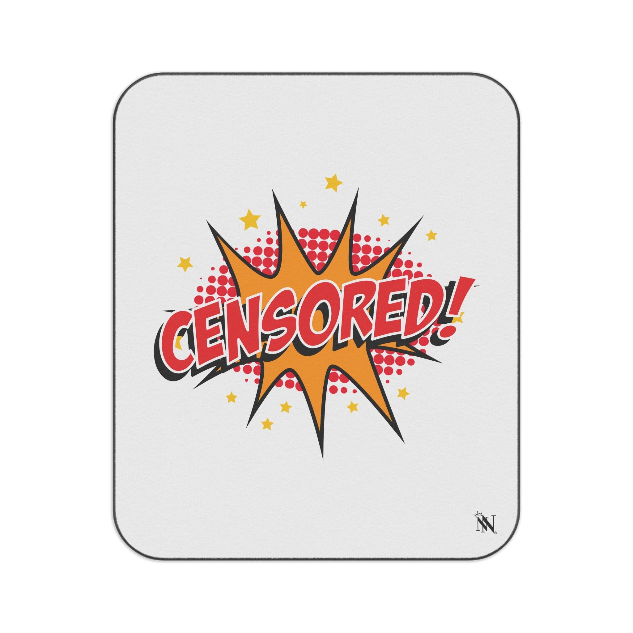Cartoon Censored | Mix Match Fun-Flirty Lovers’ Water-Resistant Blankets