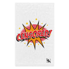 Cartoon Censored | Mix & Match Soft Fun-Flirty Lovers’ Towels