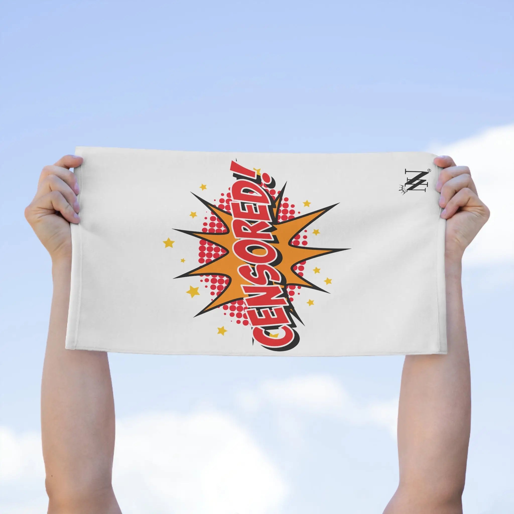 Cartoon Censored | Mix & Match Soft Fun-Flirty Lovers’ Towels