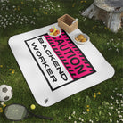 Caution: Backend Worker | Mix Match Fun-Flirty Lovers’ Water-Resistant Blankets