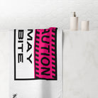 Caution: May Bite | Mix & Match XL Fun-Flirty Lovers’ Towels