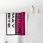 Caution: May Bite | Mix & Match XL Fun-Flirty Lovers’ Towels