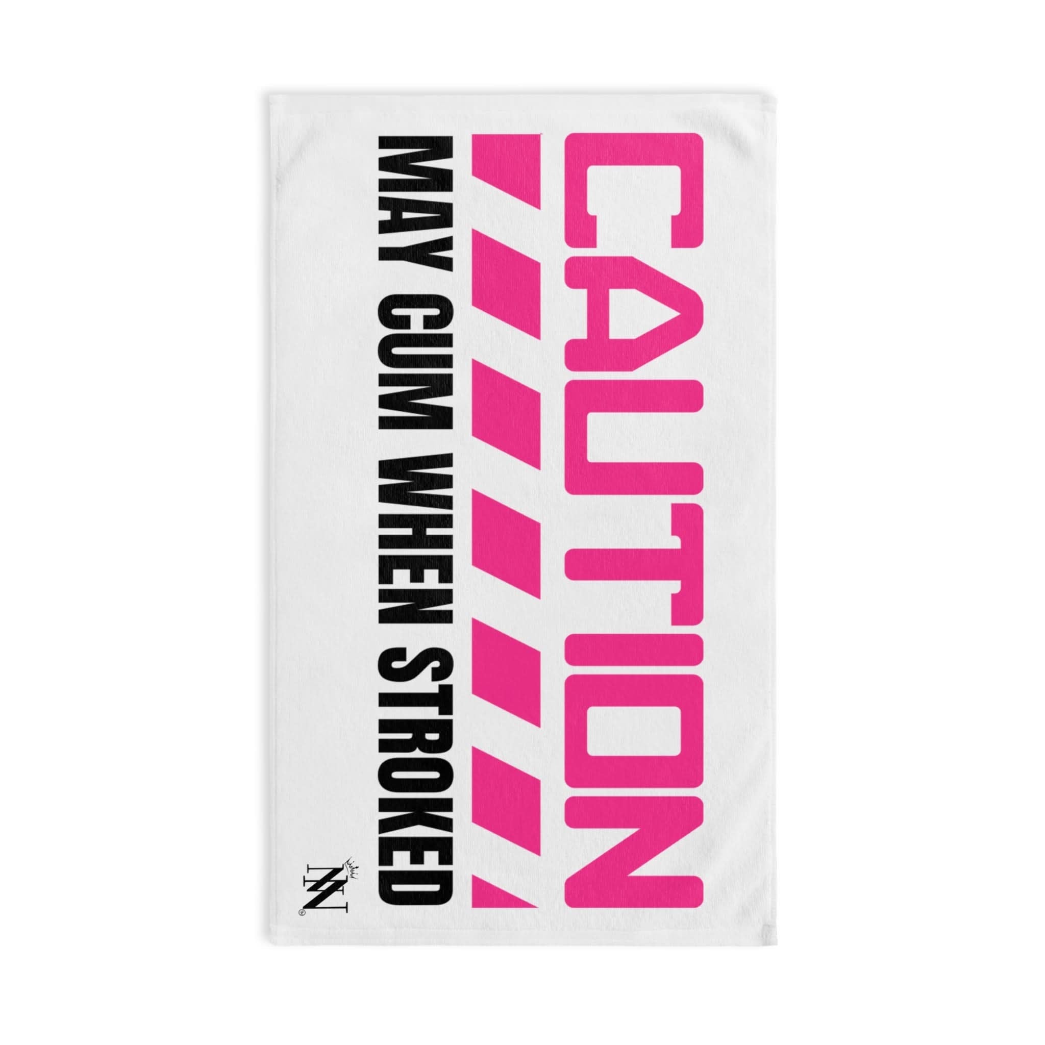 Caution May Cum When Stroked | Mix & Match Original Fun-Flirty Lovers’ Towels