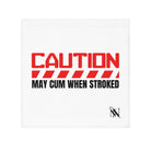 Caution May Cum When Stroked Red | Mix & Match Lils’ Fun-Flirty Lovers’ Towels