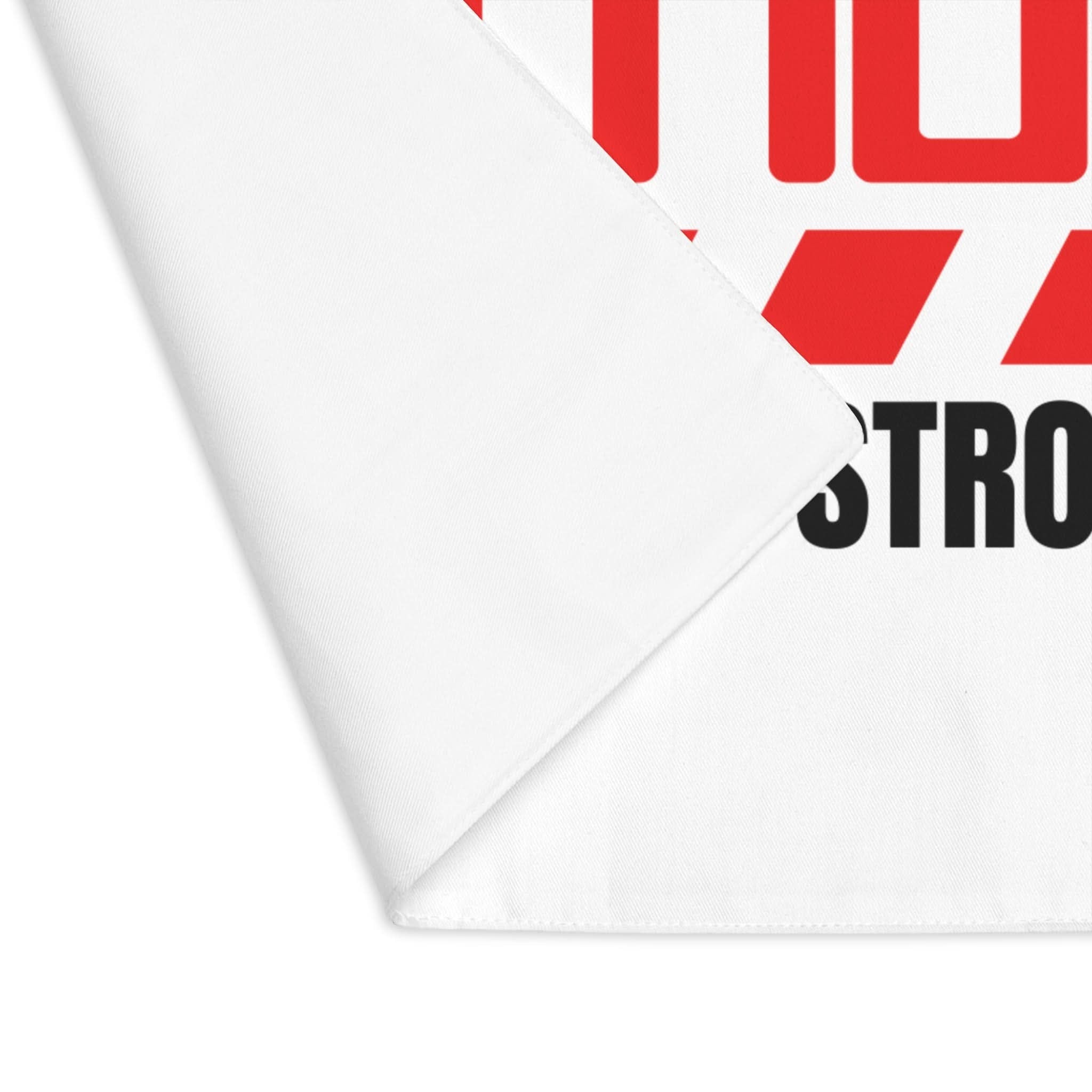 Caution May Cum When Stroked Red | Mix & Match Playful Fun-Flirty Lovers’ Toy Mats