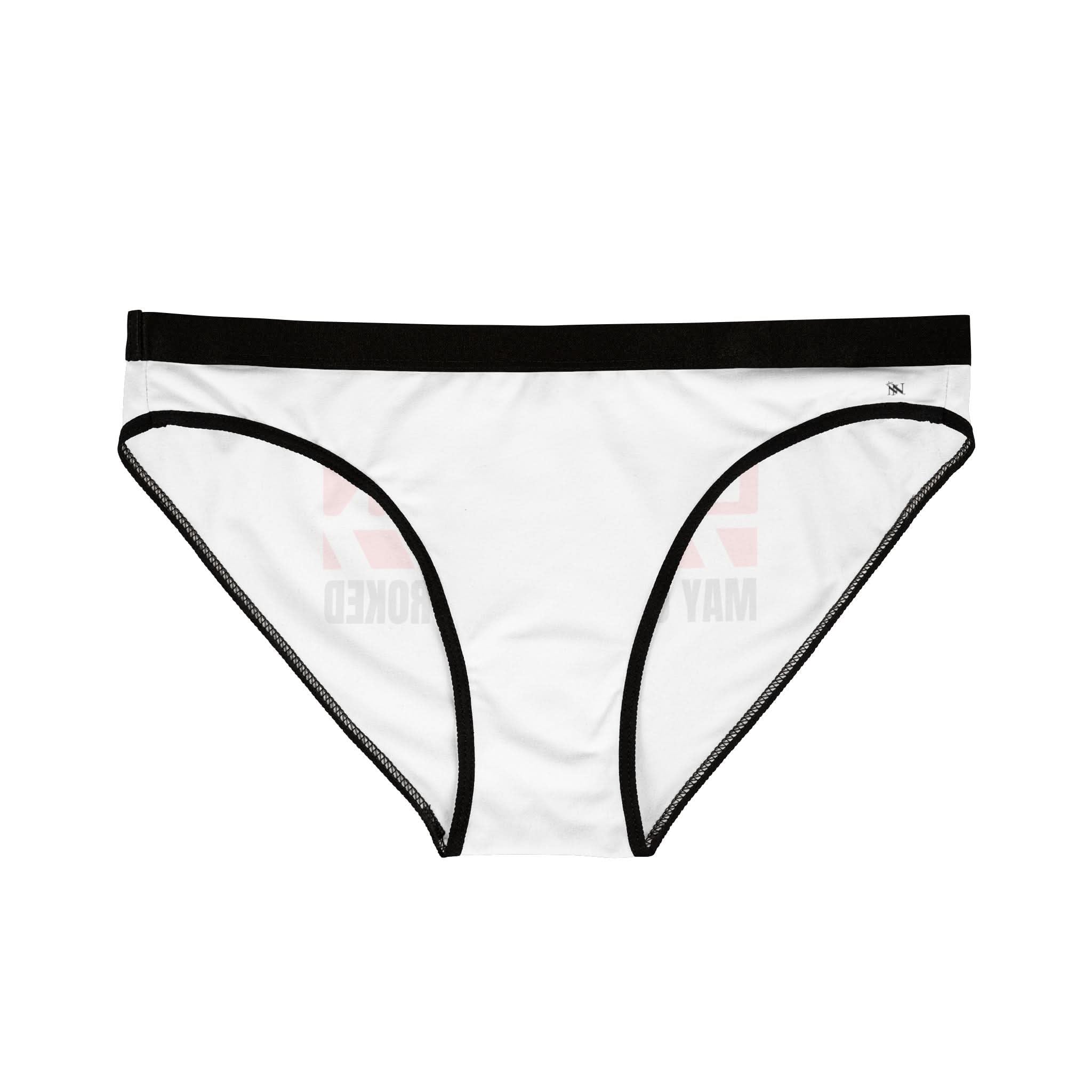 Caution May Cum When Stroked Red | Mix & Match Women’s Fun-Flirty Lovers’ Panties