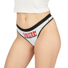 Caution May Cum When Stroked Red | Mix & Match Women’s Fun-Flirty Lovers’ Thongs