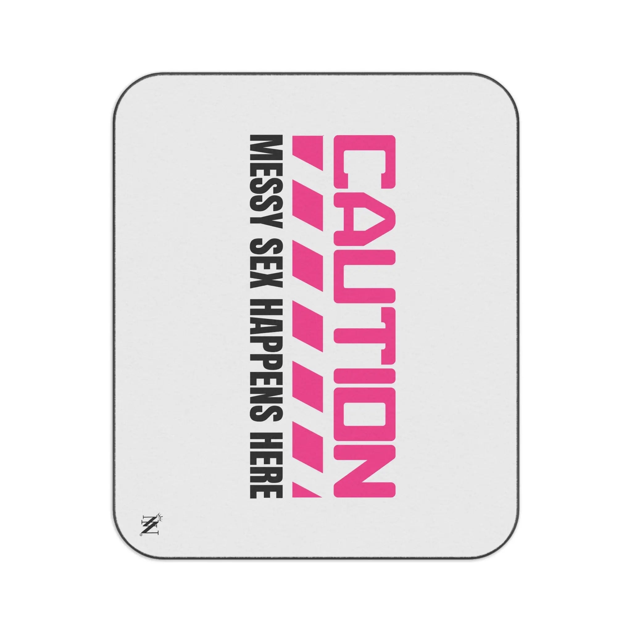 Caution: Messy Sex Happen Here | Mix Match Fun-Flirty Lovers’ Water-Resistant Blankets