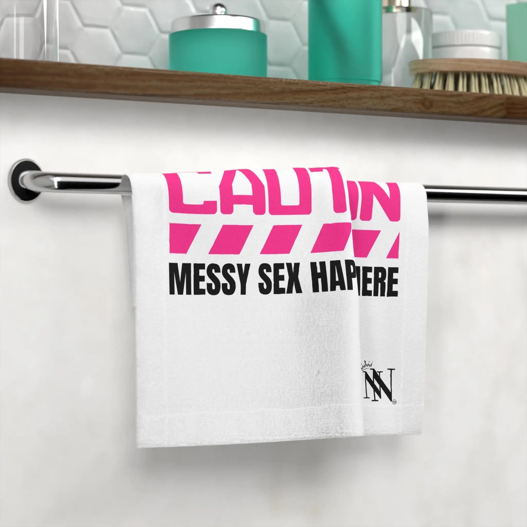 Caution: Messy Sex Happen Here | Mix & Match Lils’ Fun-Flirty Lovers’ Towels