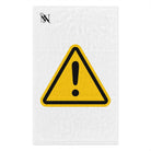 Caution Sign | Mix & Match Soft Fun-Flirty Lovers’ Towels