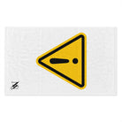 Caution Sign | Mix & Match Soft Fun-Flirty Lovers’ Towels