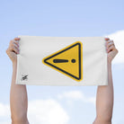 Caution Sign | Mix & Match Soft Fun-Flirty Lovers’ Towels