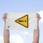 Caution Sign | Mix & Match Soft Fun-Flirty Lovers’ Towels