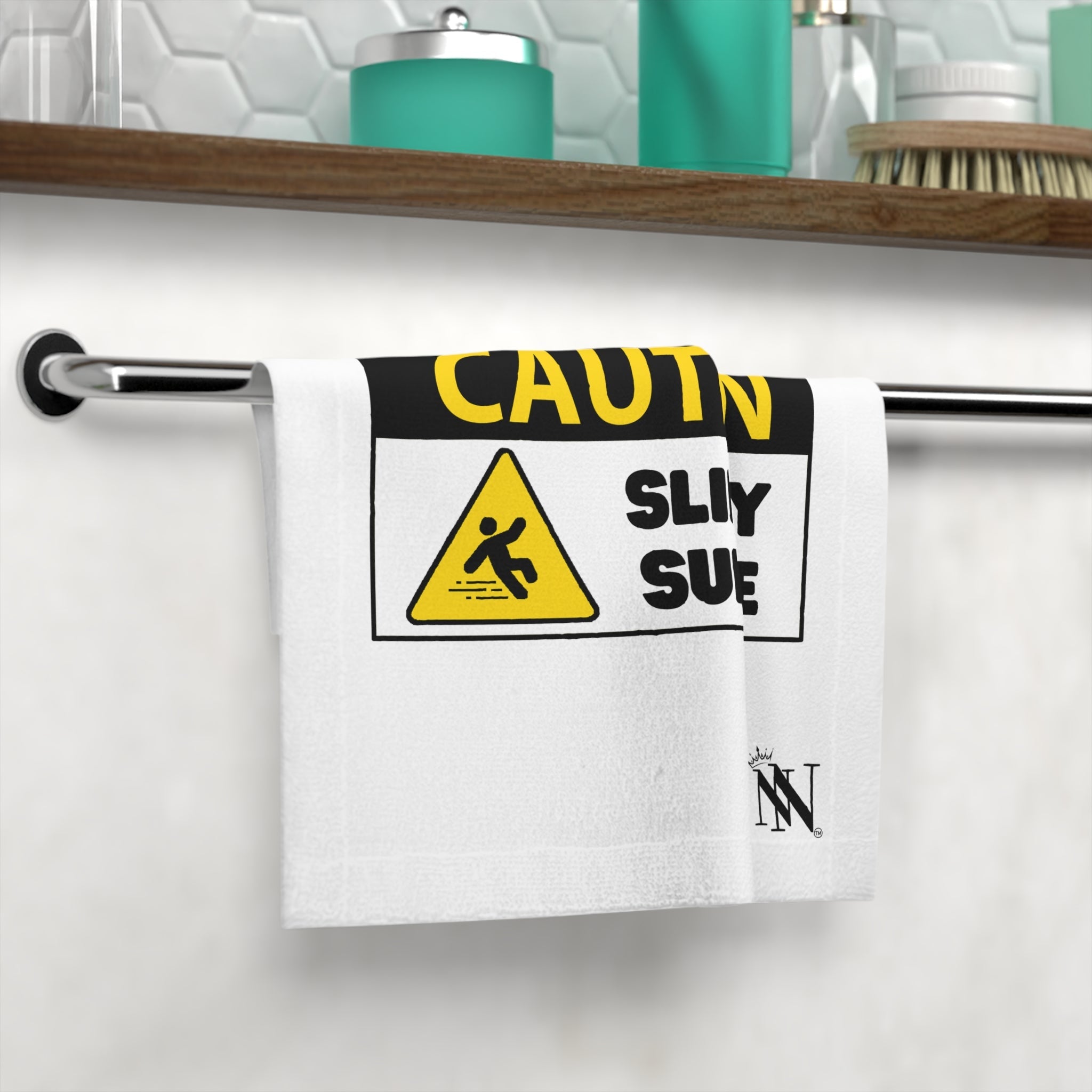 Caution: Slippery Surface | Mix & Match Lils’ Fun-Flirty Lovers’ Towels