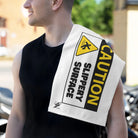 Caution: Slippery Surface | Mix & Match Soft Fun-Flirty Lovers’ Towels