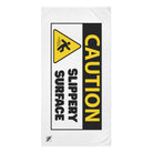 Caution: Slippery Surface | Mix & Match XL Fun-Flirty Lovers’ Towels