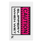 Caution Slippery When Wet | Mix & Match Soft Fun-Flirty Lovers’ Towels