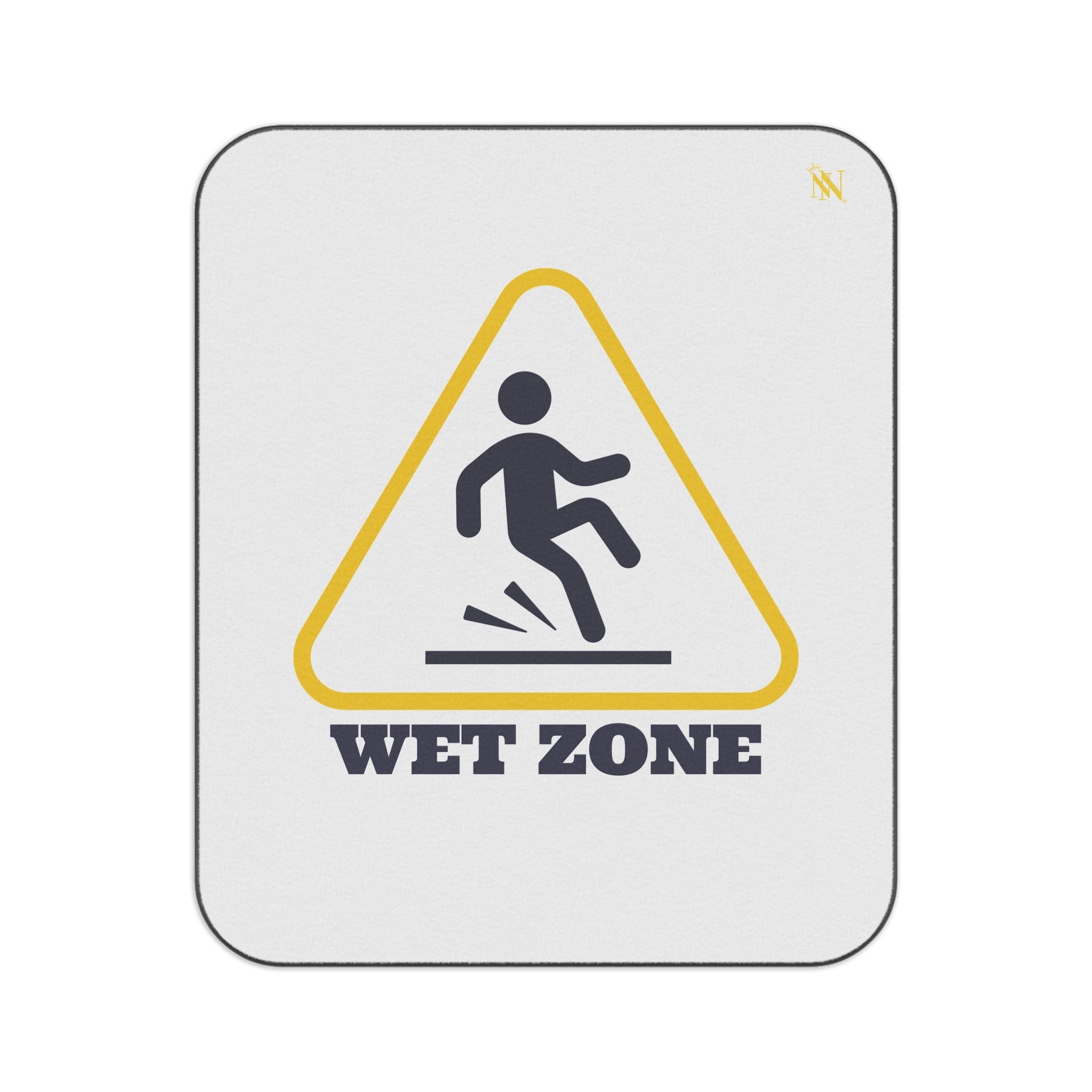 Caution: Wet Zone | Mix Match Fun-Flirty Lovers’ Water-Resistant Blankets