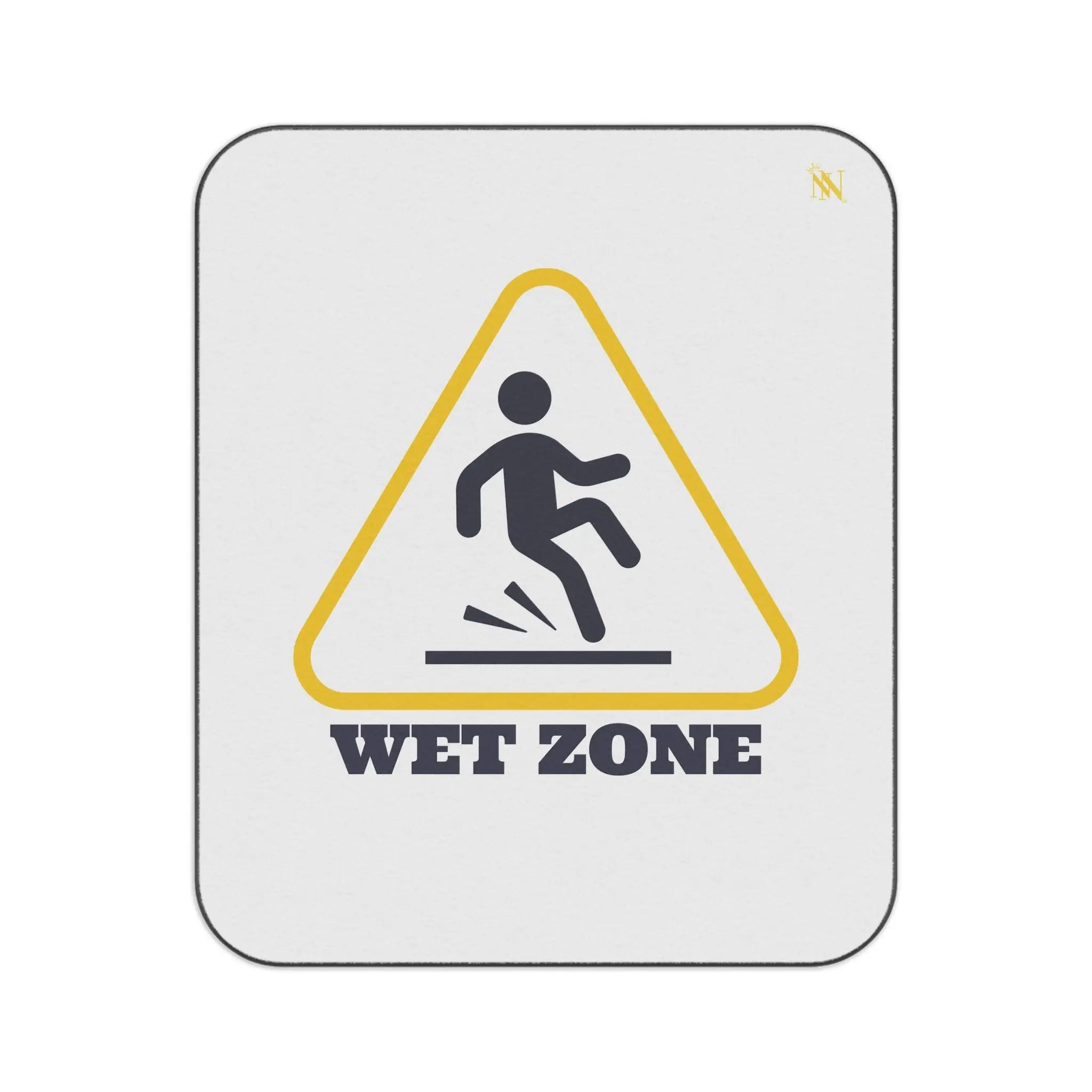 Caution: Wet Zone | Mix Match Fun-Flirty Lovers’ Water-Resistant Blankets