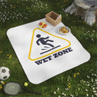 Caution: Wet Zone | Mix Match Fun-Flirty Lovers’ Water-Resistant Blankets