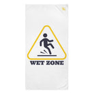 Caution: Wet Zone | Mix & Match XL Fun-Flirty Lovers’ Towels