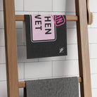 Caution When Wet Black Mix & Match Soft Sex Towels | Flirty Lovers’ Gifts