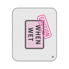 Caution When Wet | Mix Match Fun-Flirty Lovers’ Water-Resistant Blankets