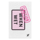 Caution When Wet | Mix & Match Soft Fun-Flirty Lovers’ Towels