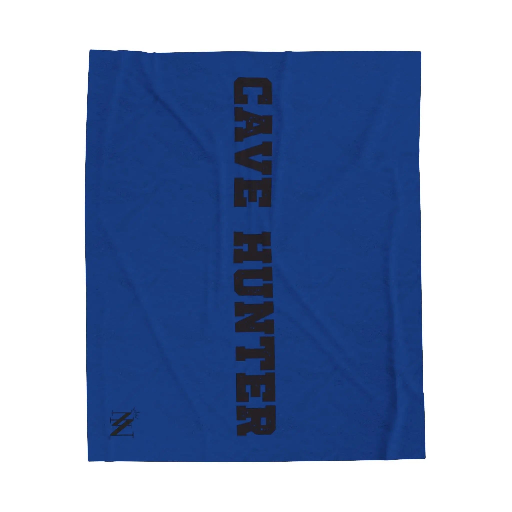 Cave Hunter Cum Squirt Sex Blanket Blue