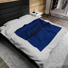 Cave Hunter Cum Squirt Sex Blanket Blue