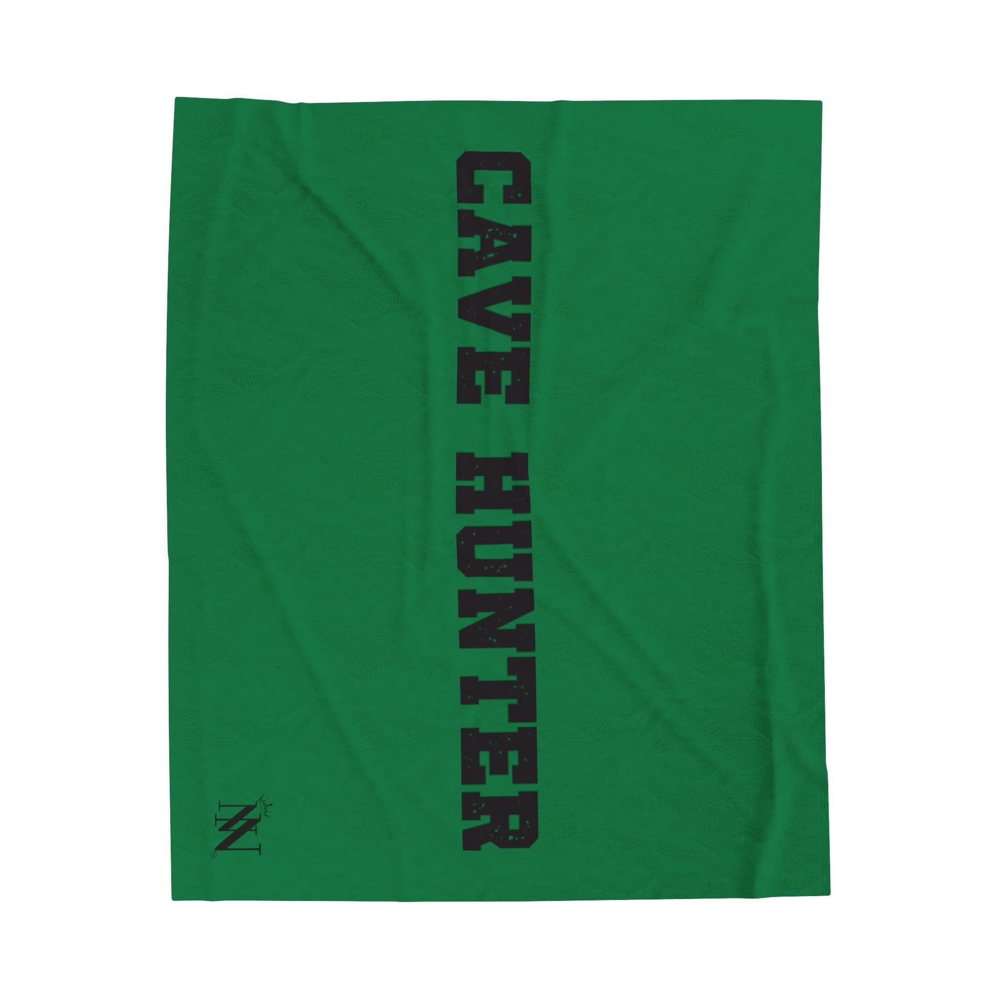 Cave Hunter Cum Squirt Sex Blanket Green