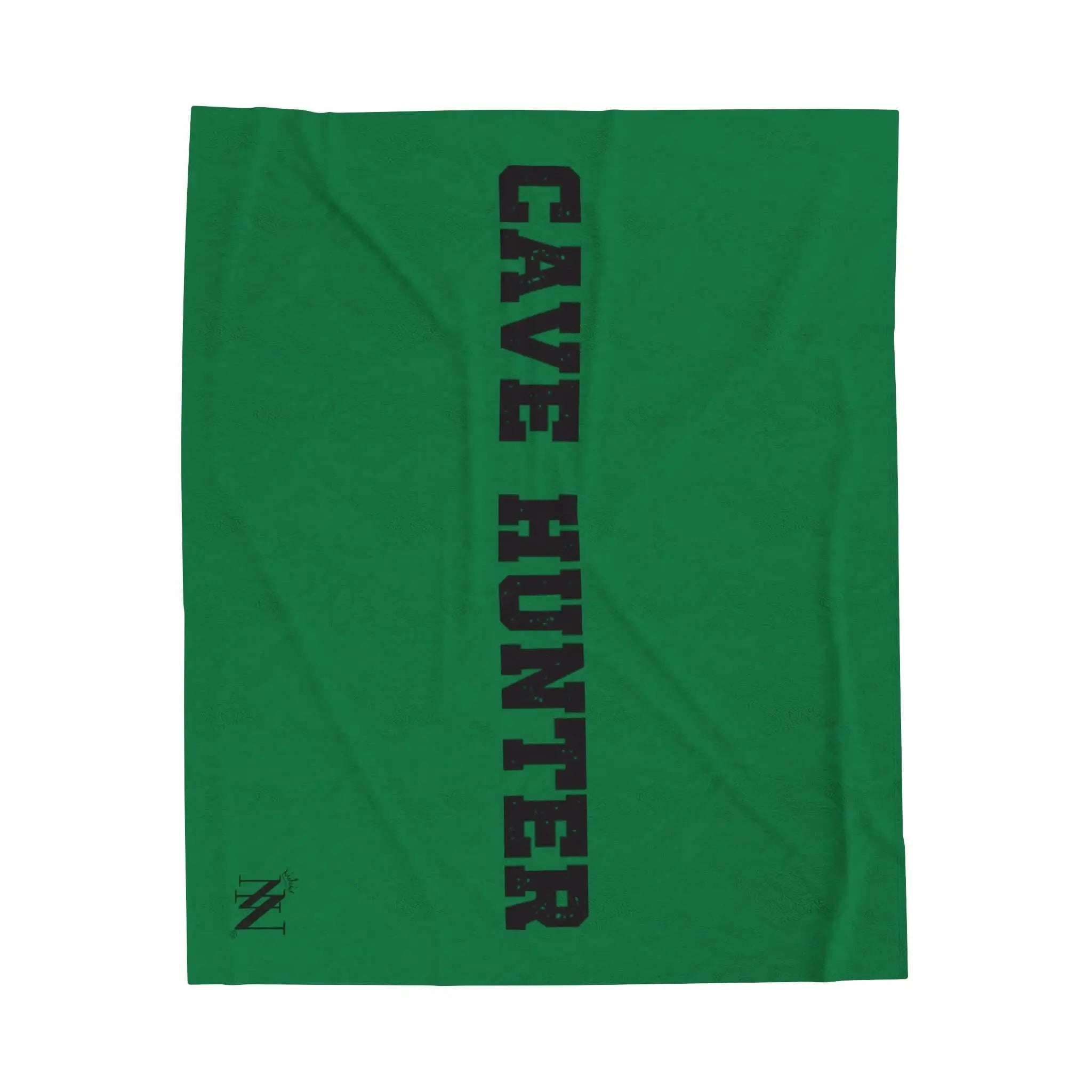 Cave Hunter Cum Squirt Sex Blanket Green