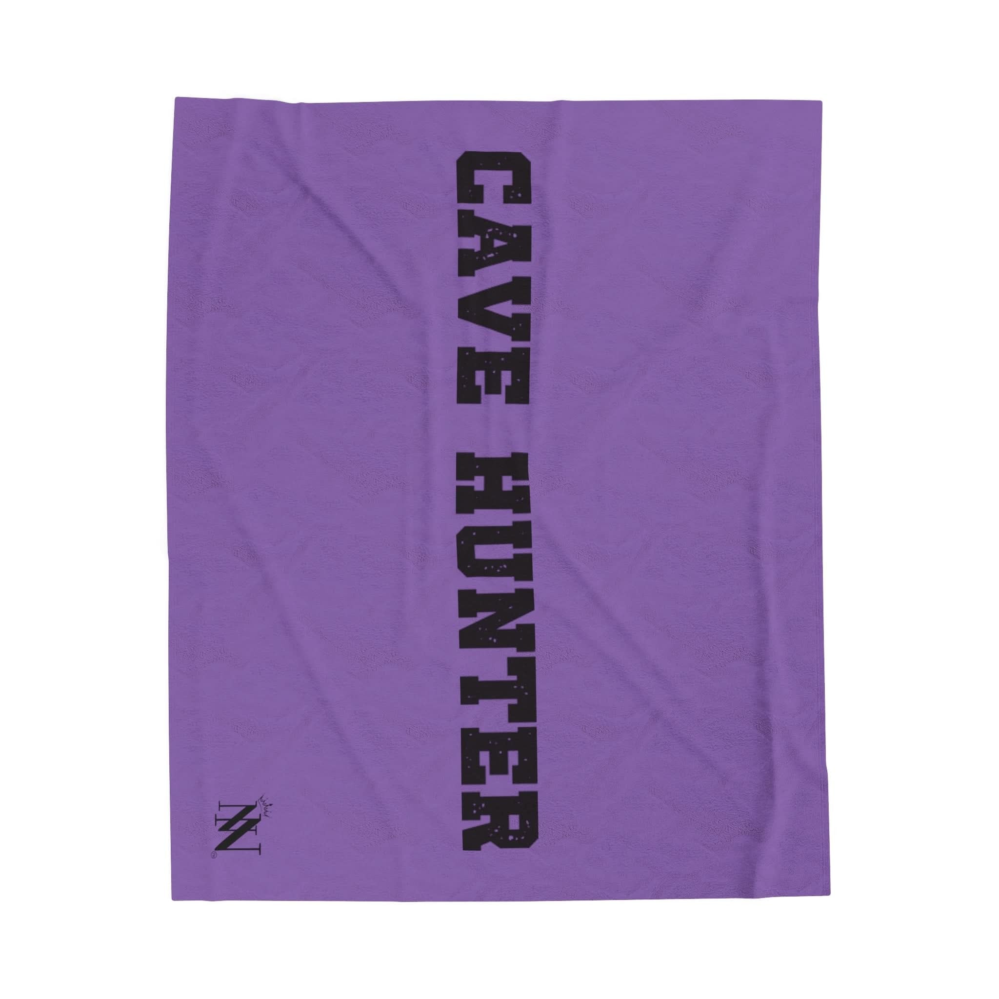 Cave Hunter Cum Squirt Sex Blanket Lavendar