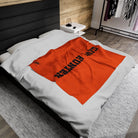 Cave Hunter Cum Squirt Sex Blanket Orange