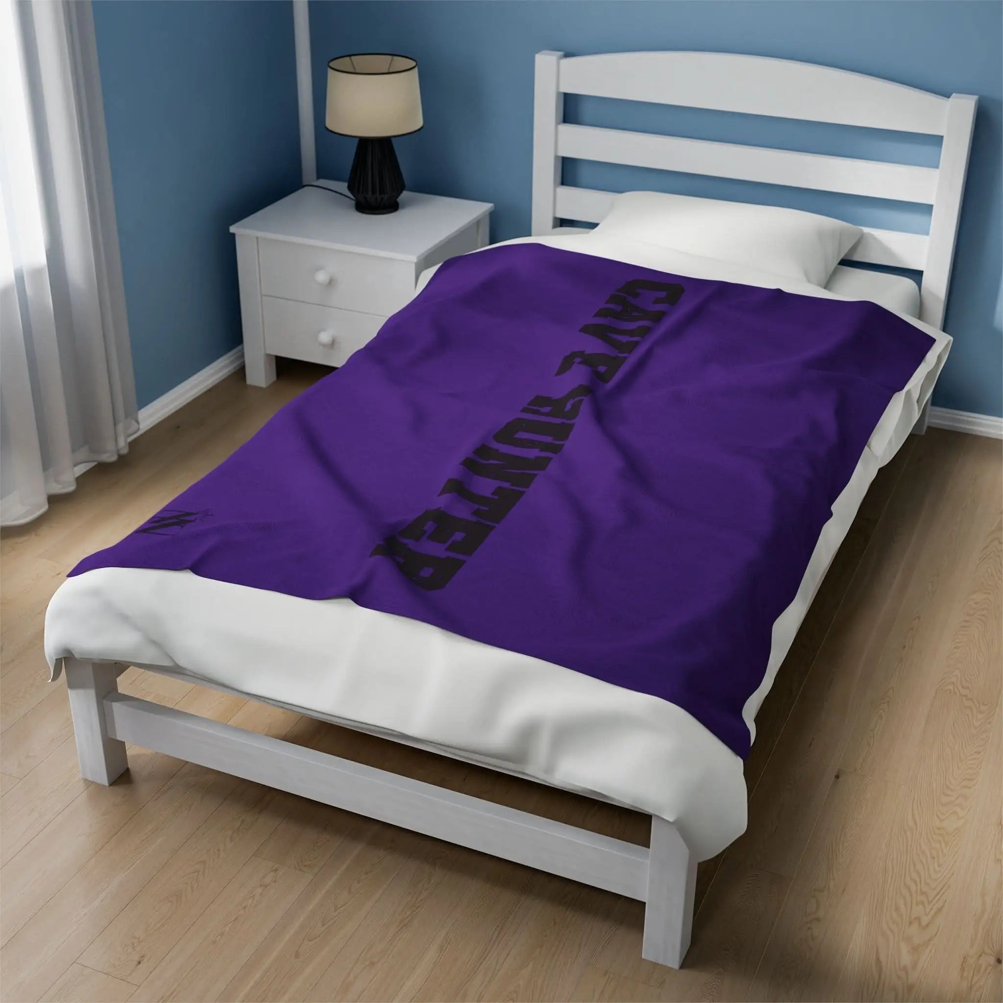 Cave Hunter Cum Squirt Sex Blanket Purple