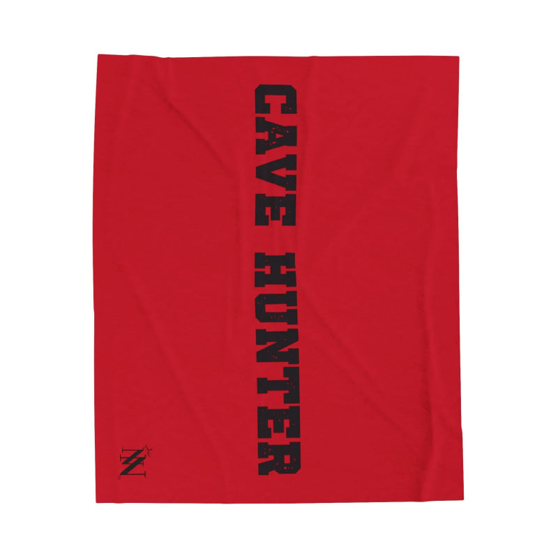 Cave Hunter Cum Squirt Sex Blanket Red