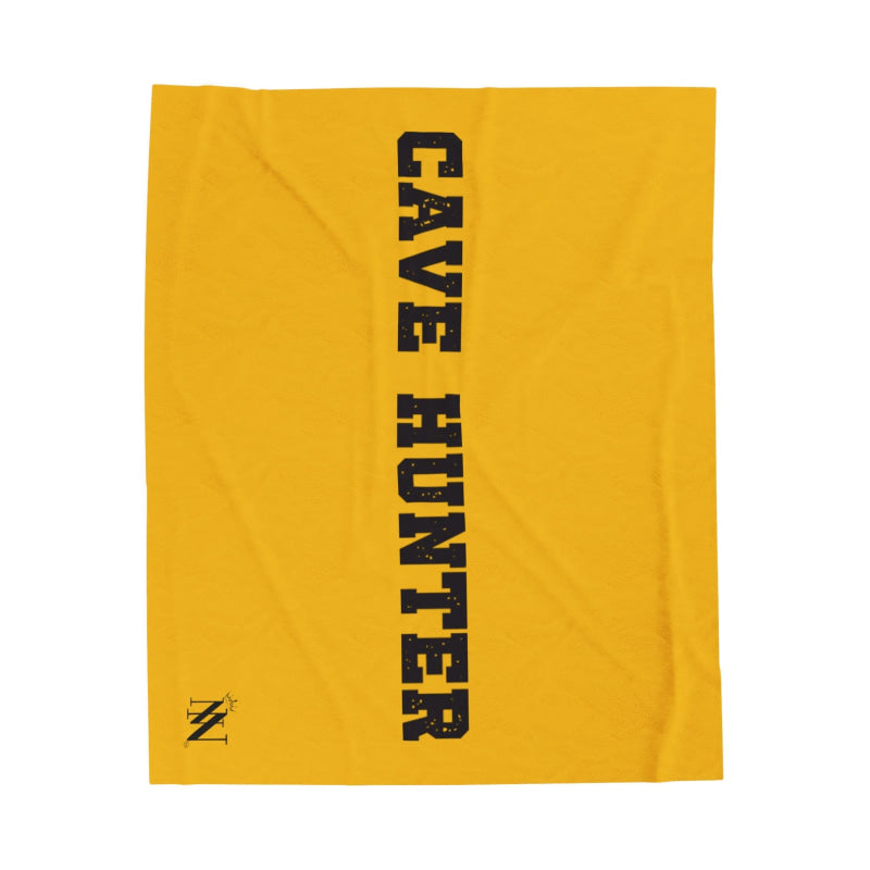 Cave Hunter Cum Squirt Sex Blanket Yellow
