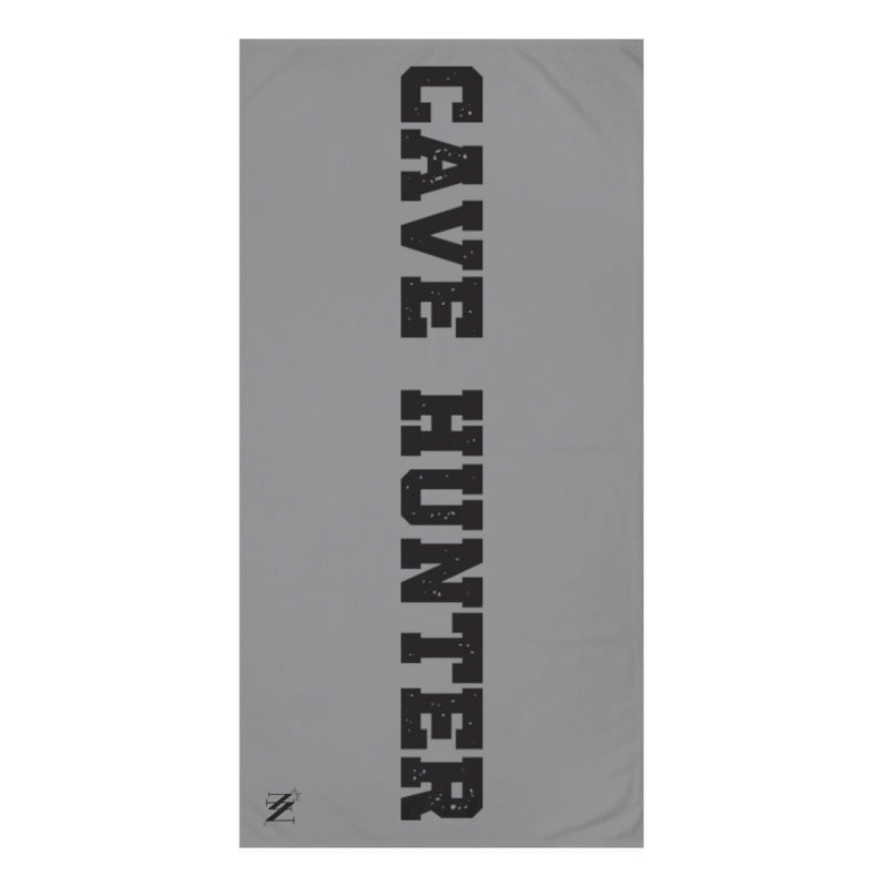 Cave Hunter Grey | Mix & Match XL Fun-Flirty Lovers’ Towels