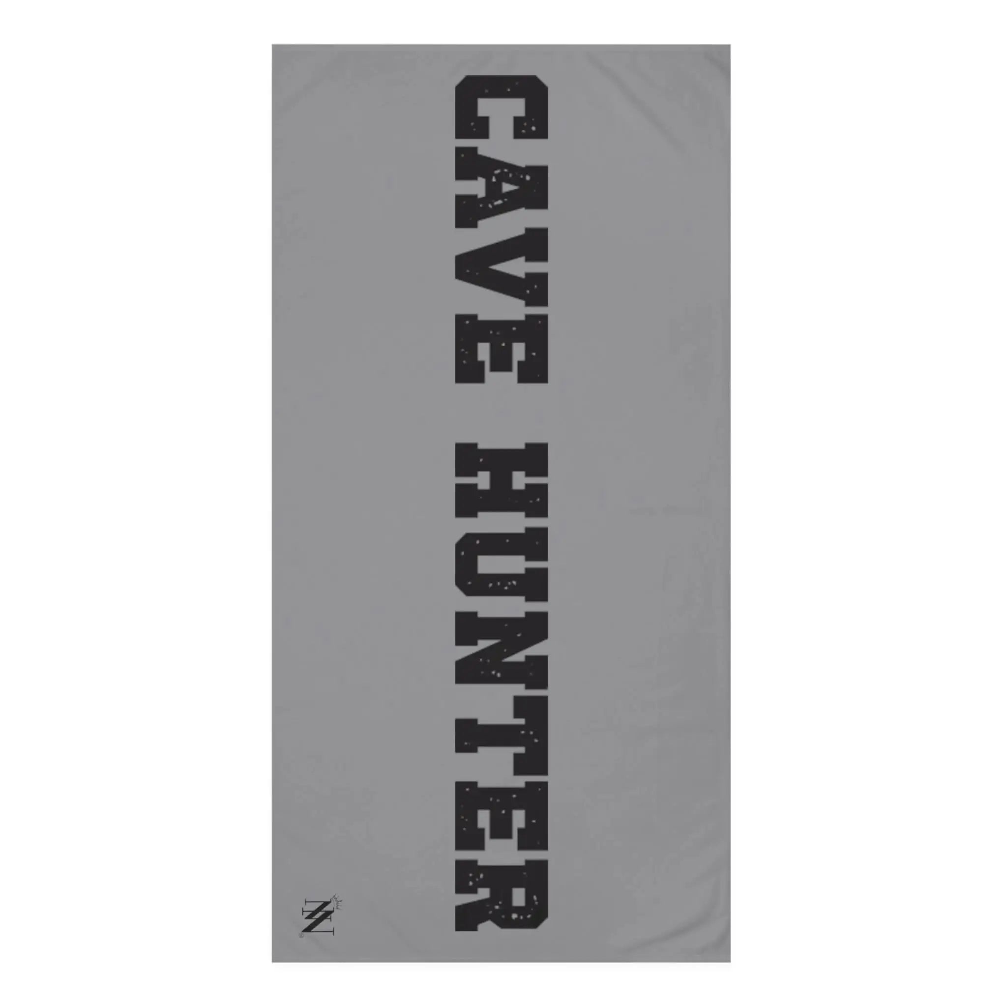 Cave Hunter Grey | Mix & Match XL Fun-Flirty Lovers’ Towels