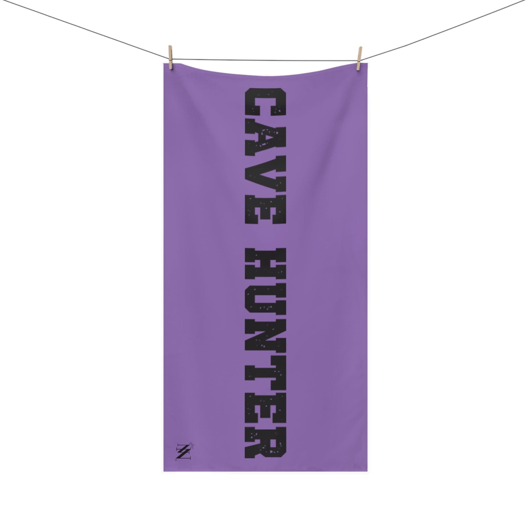 Cave Hunter Lavendar | Mix & Match XL Fun-Flirty Lovers’ Towels