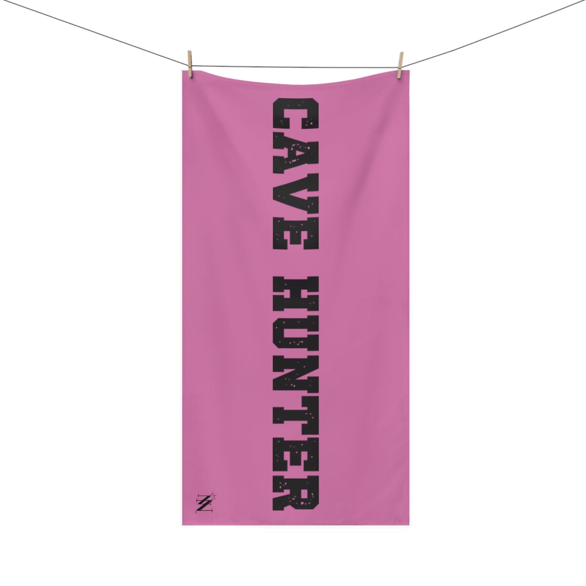 Cave Hunter Pink | Mix & Match XL Fun-Flirty Lovers’ Towels