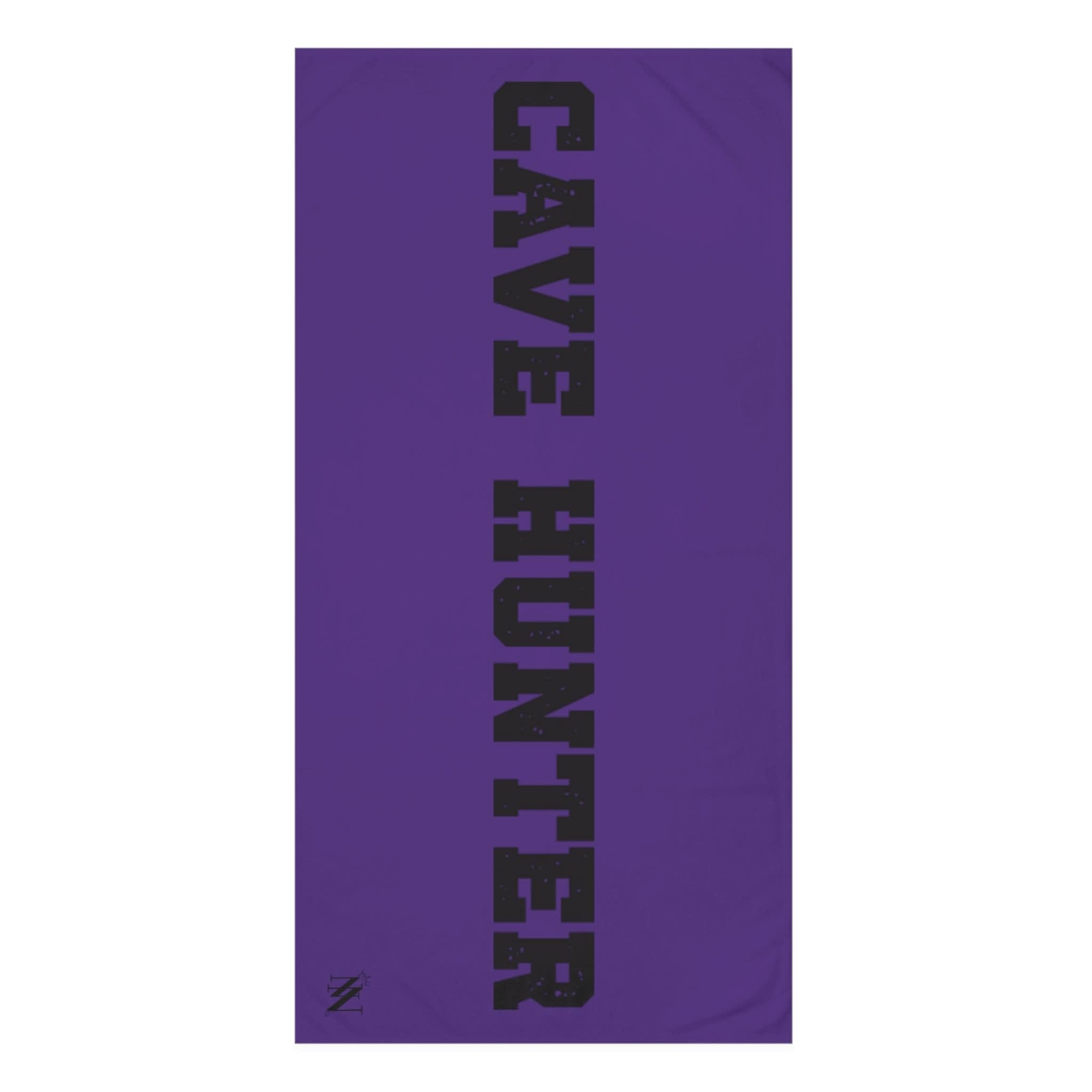Cave Hunter Purple | Mix & Match XL Fun-Flirty Lovers’ Towels