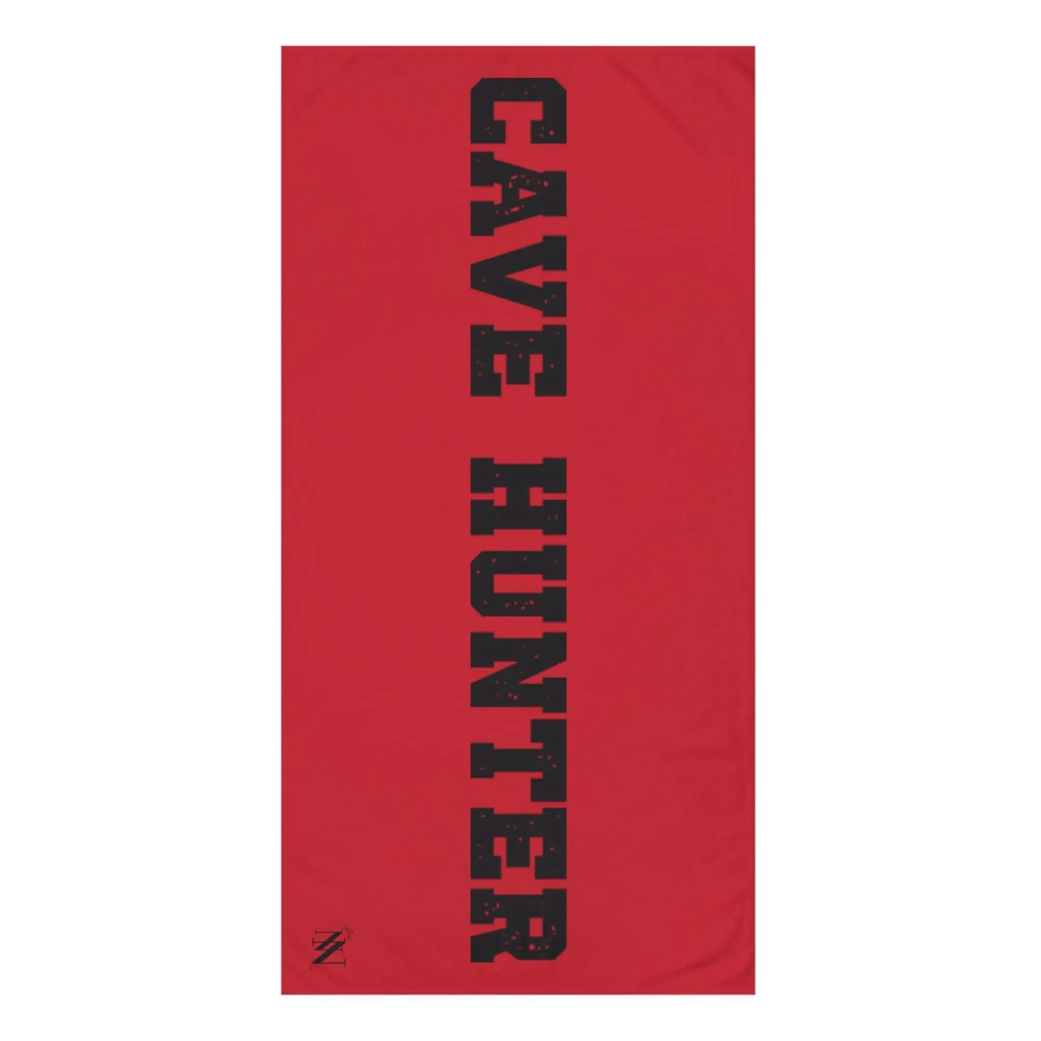 Cave Hunter Red | Mix & Match XL Fun-Flirty Lovers’ Towels