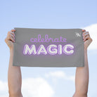 Celebrate Magic Grey | Mix & Match Soft Fun-Flirty Lovers’ Towels
